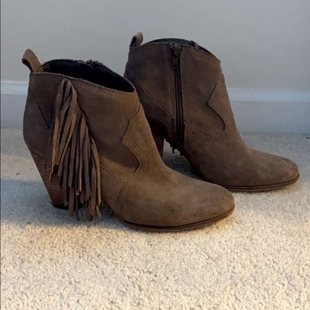 Steve Madden Fringe Booties